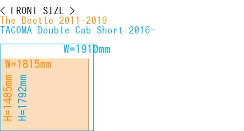 #The Beetle 2011-2019 + TACOMA Double Cab Short 2016-